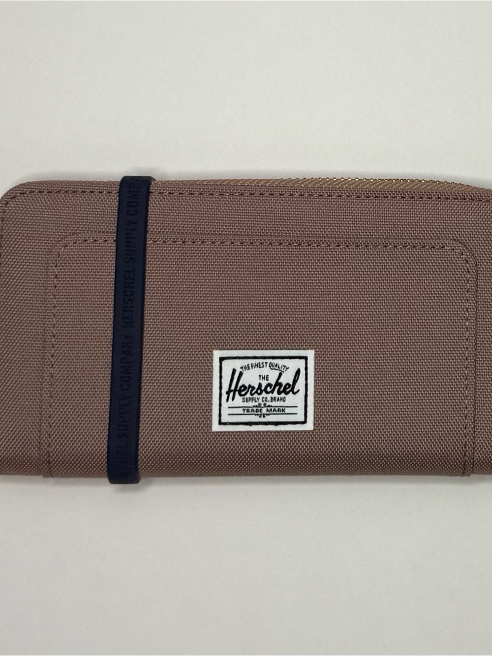 Herschel Supply Company Ash Rose Zip-Around Canvas Wallet